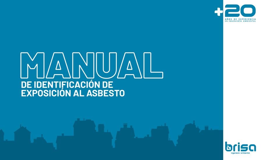 Portada del Manual de identificación de exposición al asbesto de Brisa